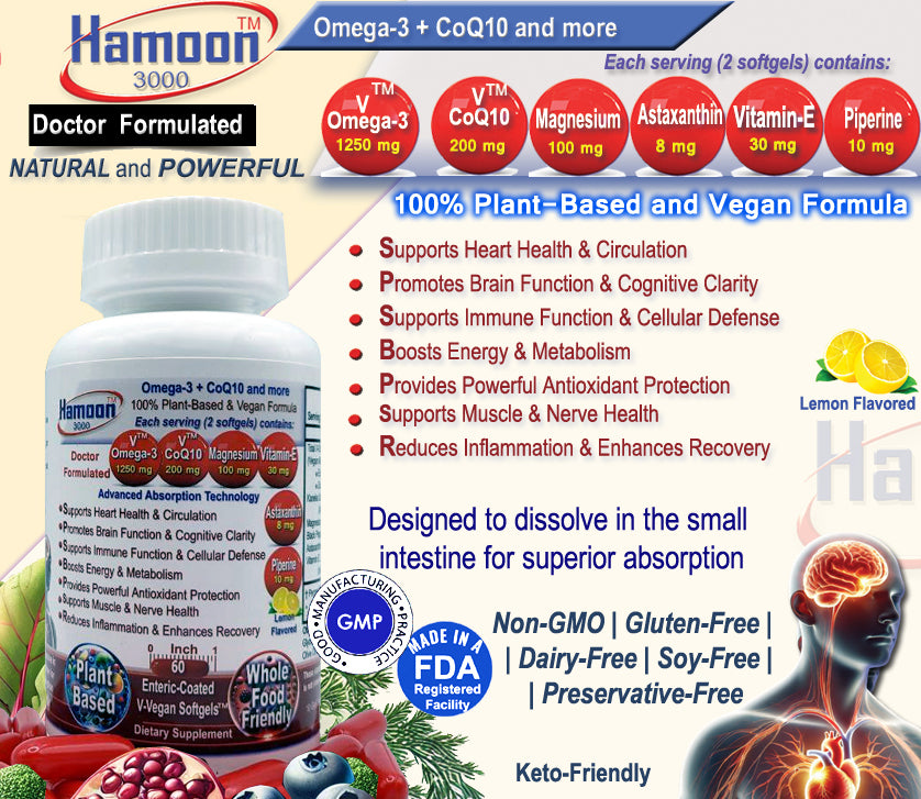 Omega-3 + CoQ10 and more