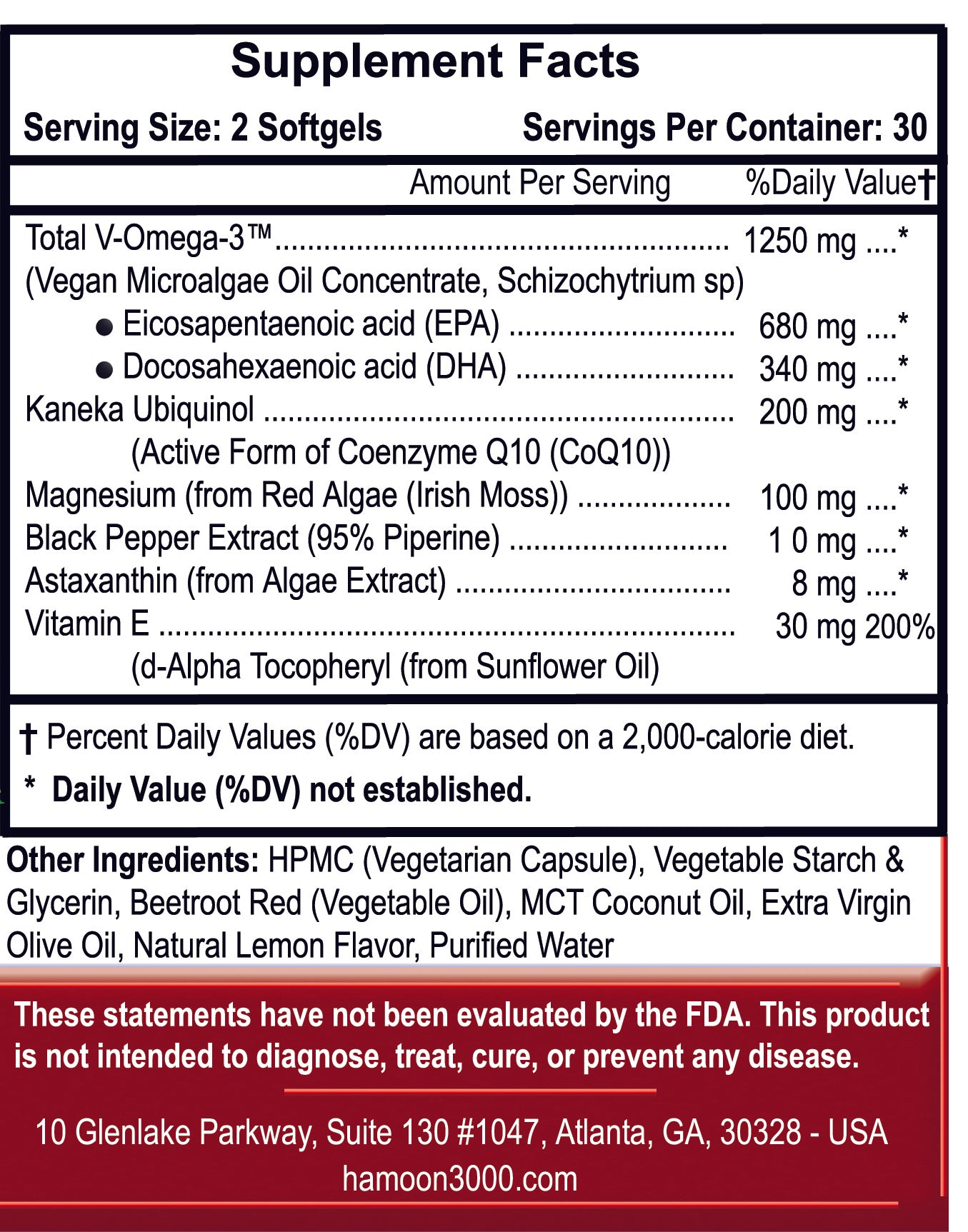 Omega-3 + CoQ10 and more